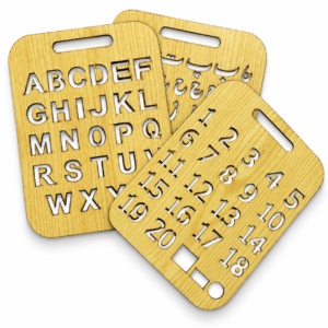 Early Learning Wooden Stencil Board For Kids (pk-003)