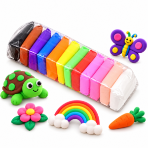 DIY Soft Creative Modelling Clay dough For Kids (Imported)