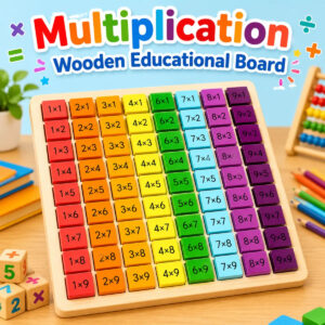 Multiplication Wooden Montessori Educational Board (2025-22)
