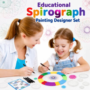 Educational Spirograph Painting Designer Set for Kids (3337A)