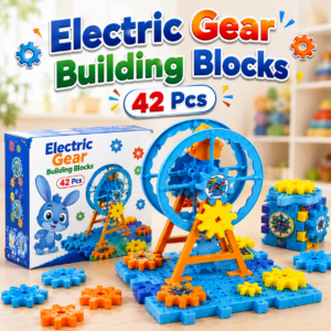 Electric Gear Building Blocks (42 Pcs)