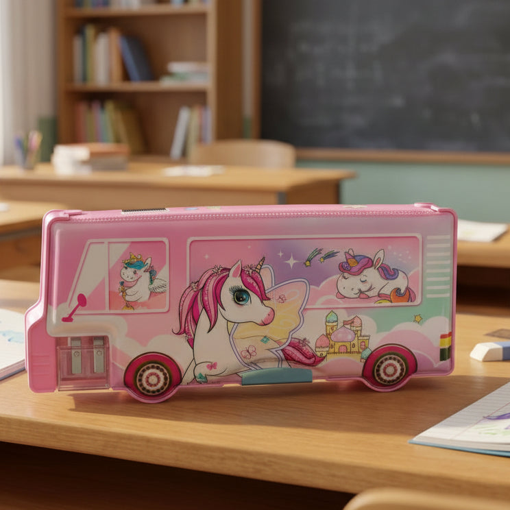 Multifunctional Magnetic Pencil Box For Kids (JH-990) — product view 3