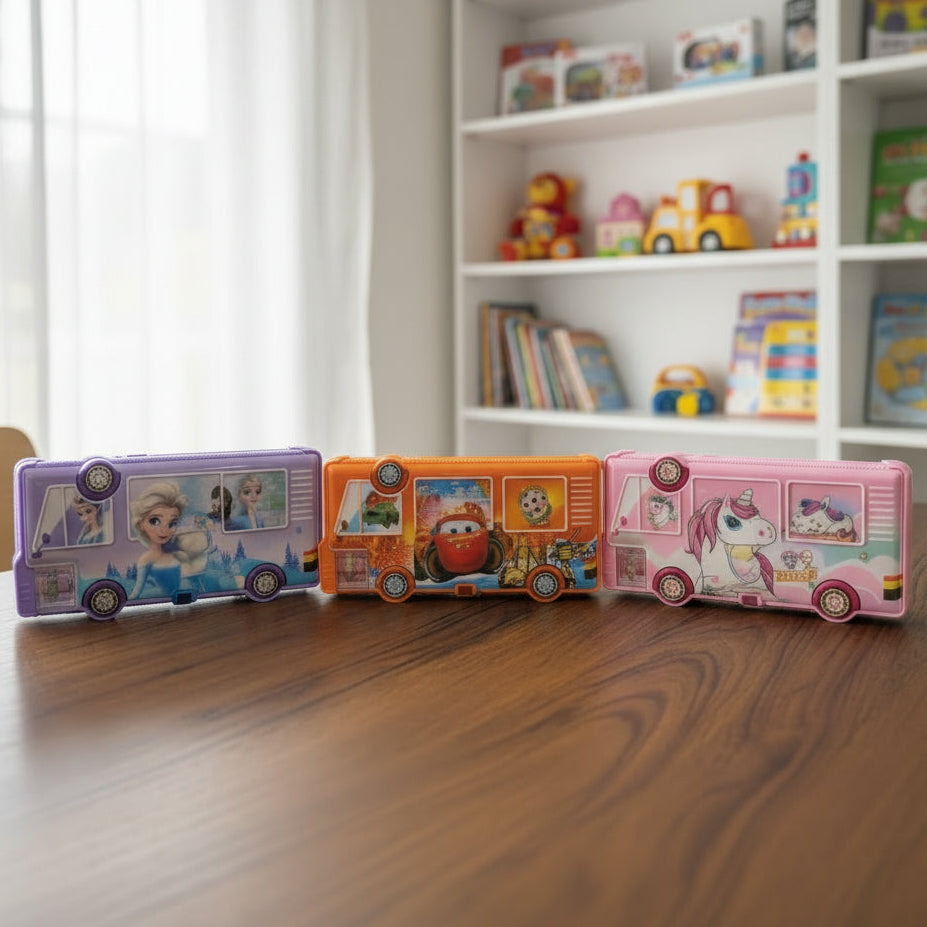 Multifunctional Magnetic Pencil Box For Kids (JH-990) — product view 4