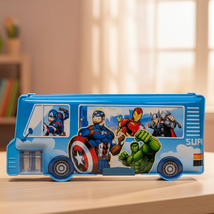 Multifunctional Magnetic Pencil Box For Kids (JH-990) — product view 6