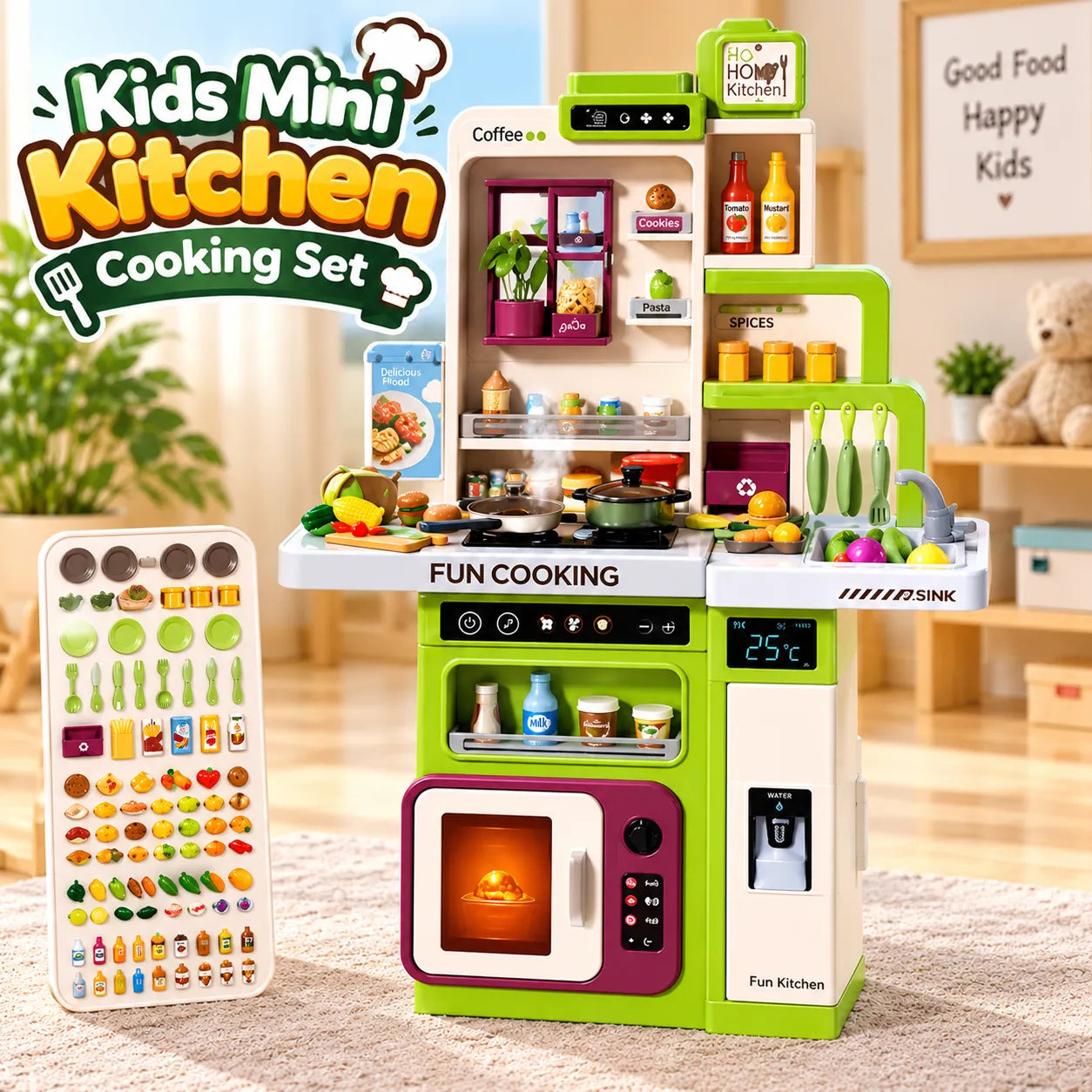 Kids Mini Kitchen Cooking Set (928A | 938A)