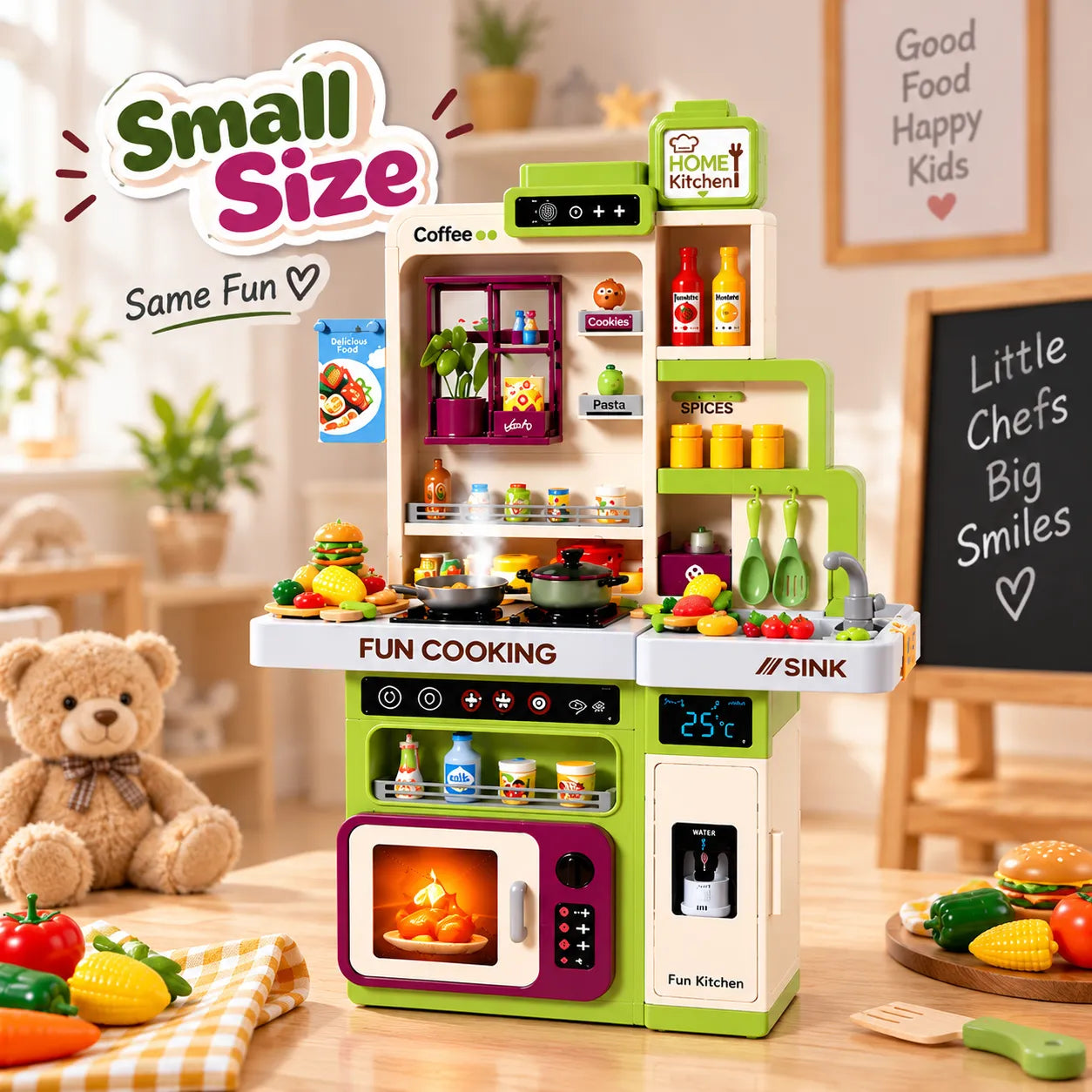 Kids Mini Kitchen Cooking Set (928A | 938A) — product view 4