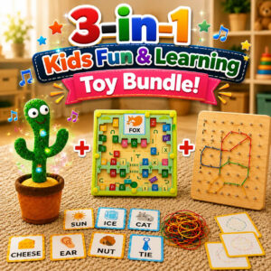 3-in-1 Kids Fun & Learning Toy Bundle (2025-18/2025-28/02)