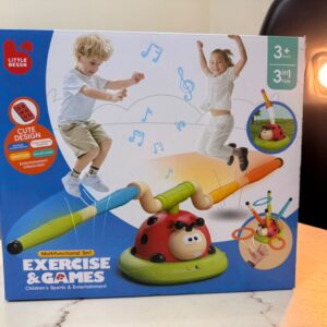 Little Bessn 3-in-1 Exercise & Games Kids Activity Toy